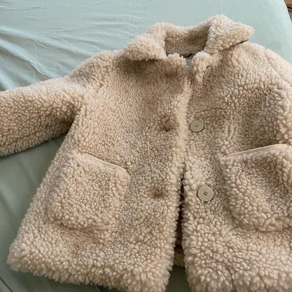 Zara Other - Teddy toddler coat
